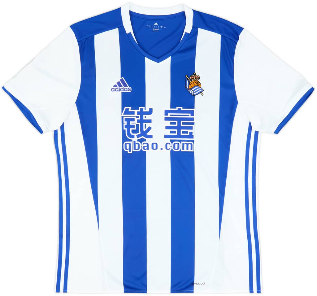 2016-17 Real Sociedad Home Shirt - As New