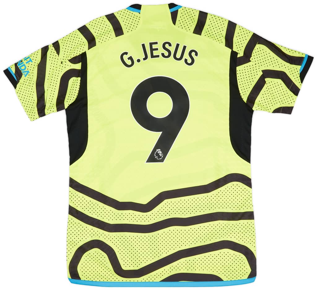 2023-24 Arsenal Authentic Away Shirt G.Jesus #9