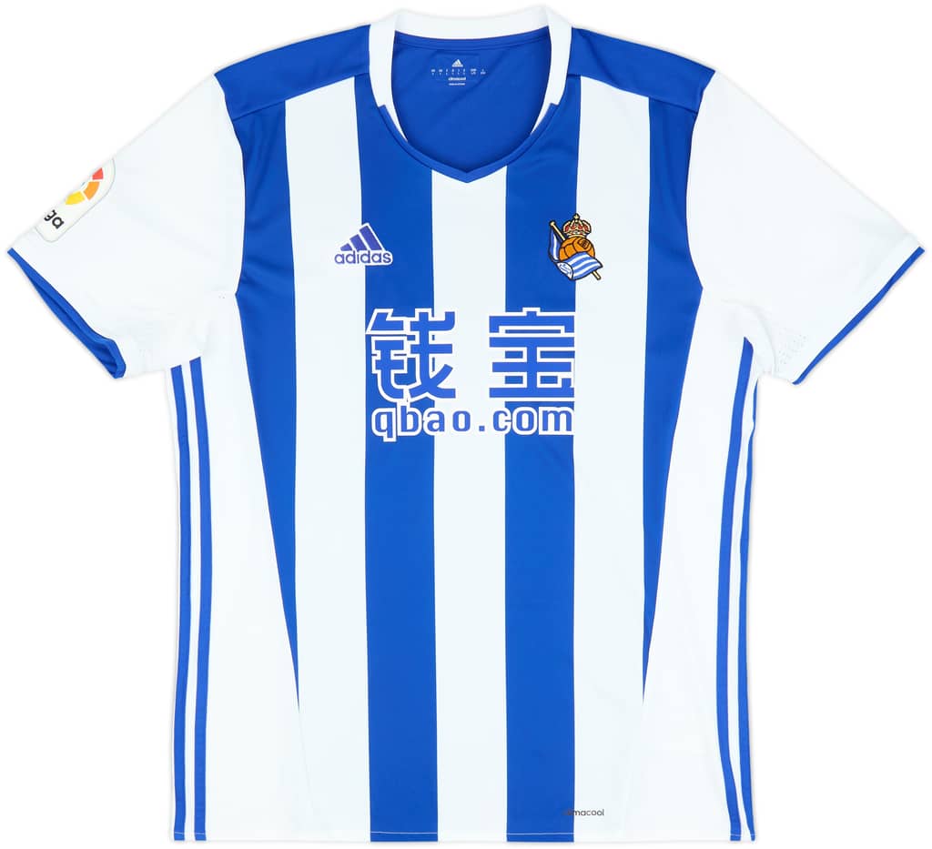 2016-17 Real Sociedad Home Shirt - As New