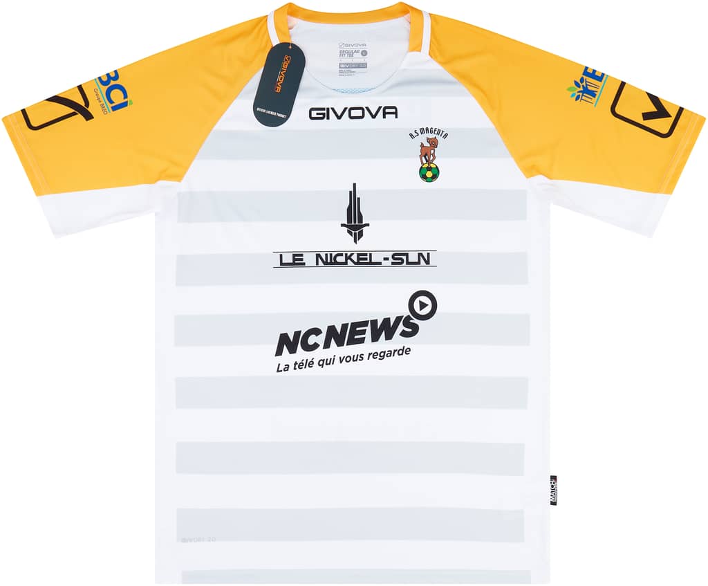 2022-23 AS Magenta Away Shirt