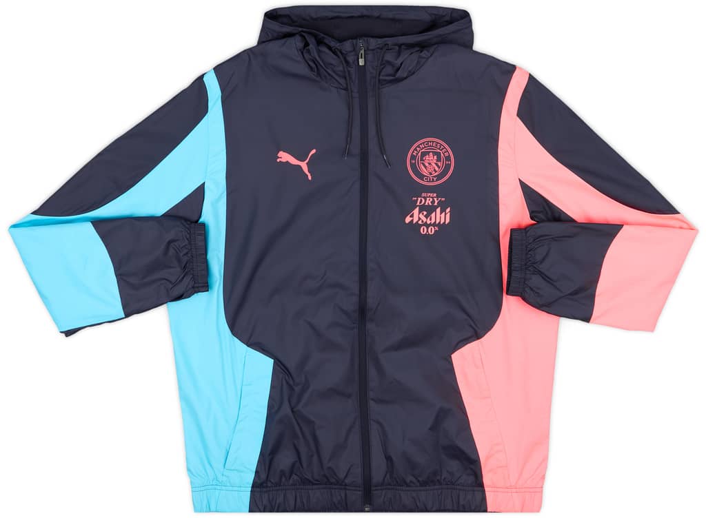 2023-24 Manchester City Player Issue Pre-Match Anthem Jacket - As New