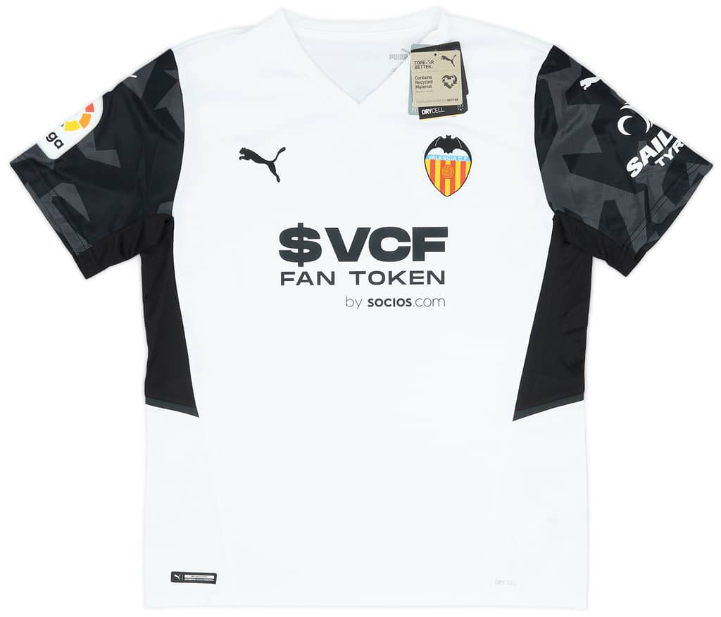 2021-22 Valencia Home Shirt Musah #4