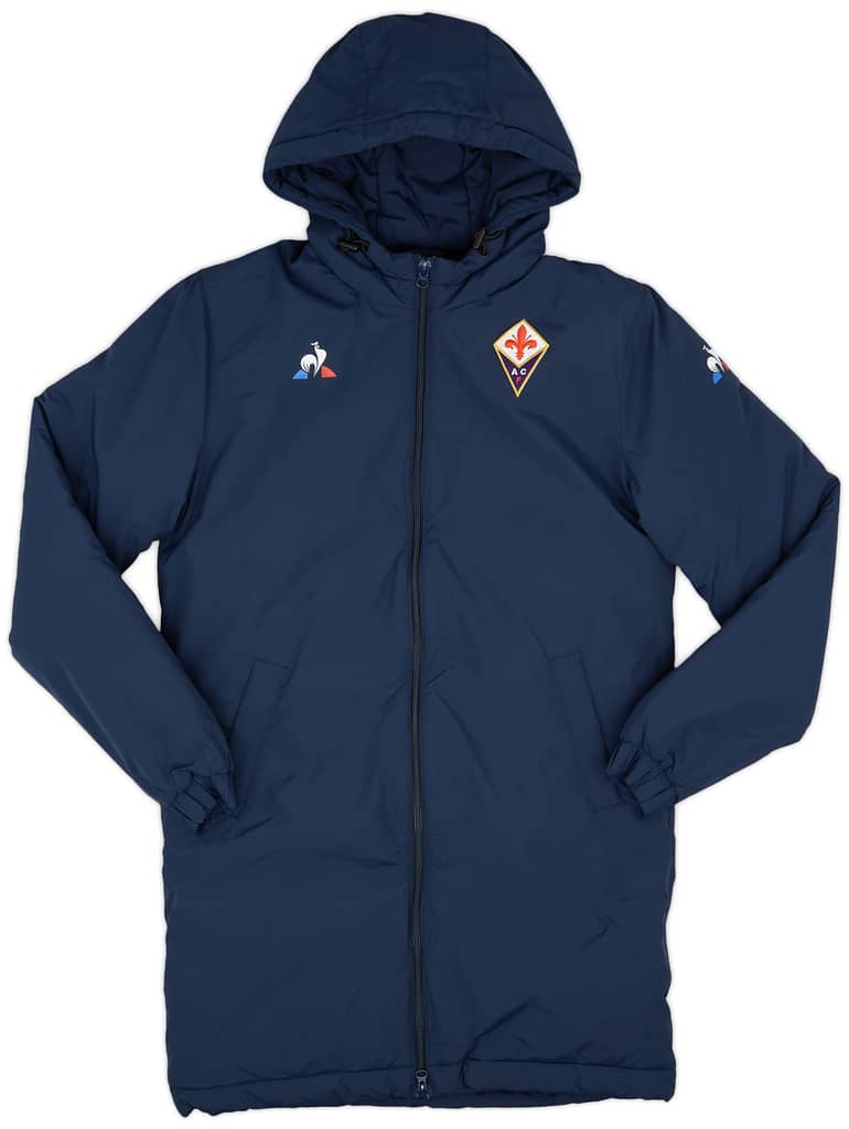 2018-19 Fiorentina Le Coq Sportif Long Padded Jacket - 8/10 - (S)