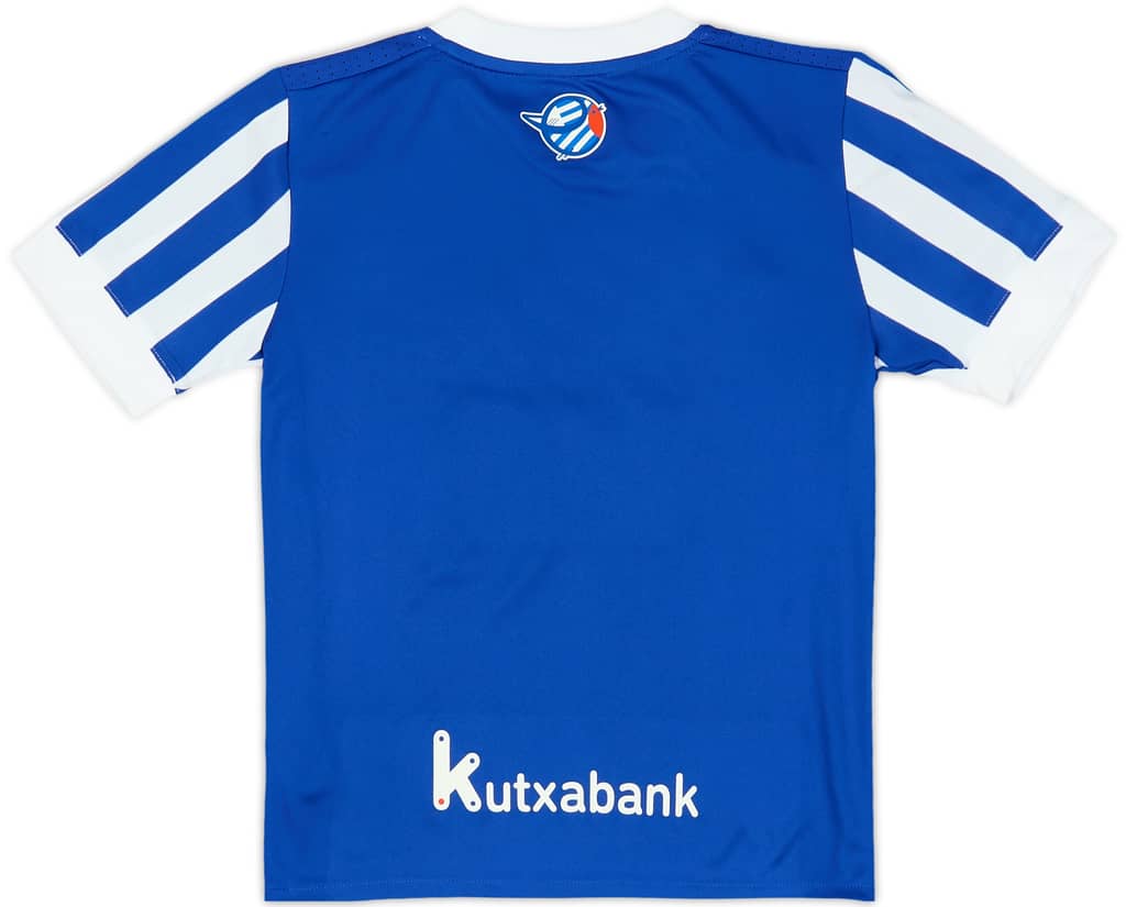 2017-18 Real Sociedad Home Shirt (XS.Kids)