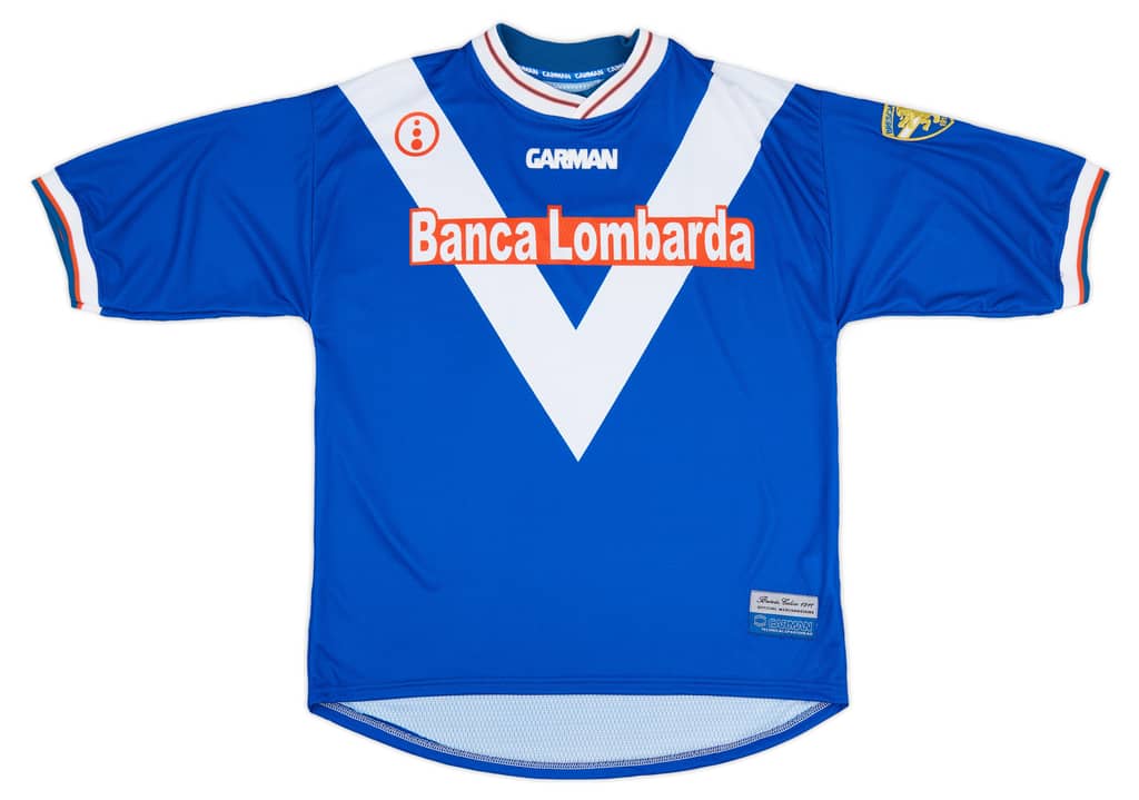 2001-02 Brescia Garman Reissue Home Shirt Toni #9
