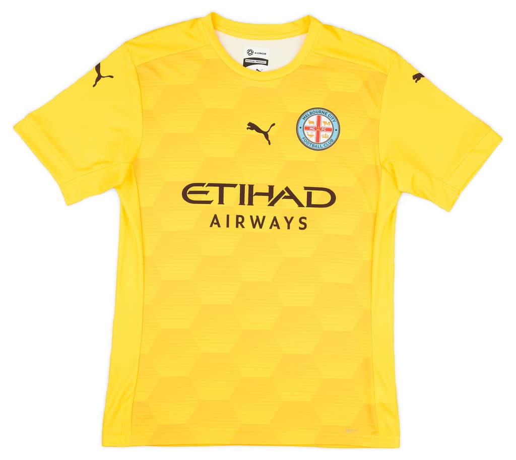 2020-21 Melbourne City Player Issue GK S/S Shirt - As New
