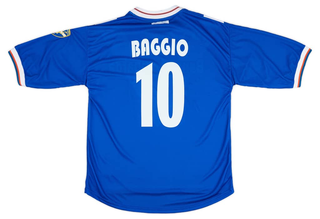 2001-02 Brescia Garman Reissue Home Shirt Baggio #10 - NEW