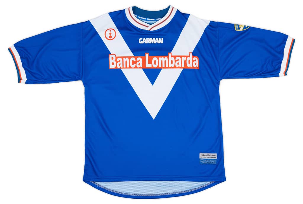 2001-02 Brescia Garman Reissue Home Shirt Baggio #10 - NEW