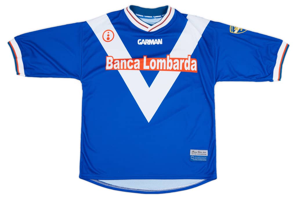 2001-02 Brescia Garman Reissue Home Shirt