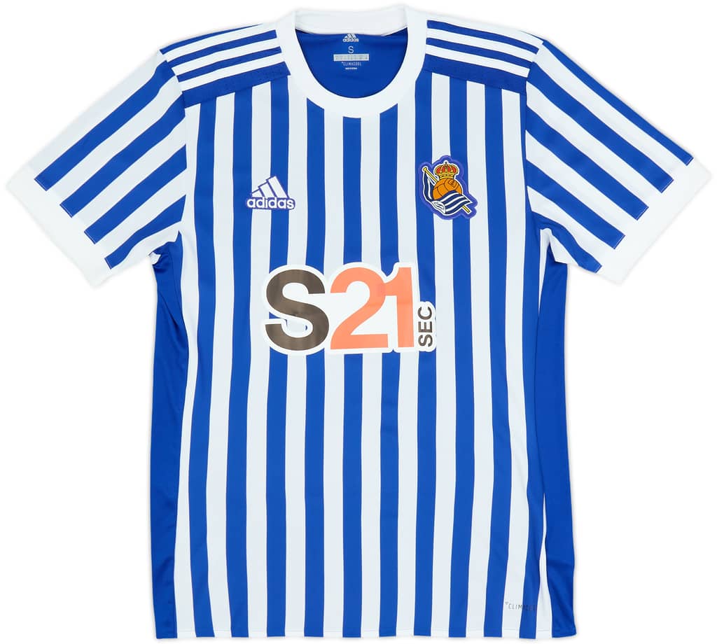 2017-18 Real Sociedad Home Shirt - As New - (S)
