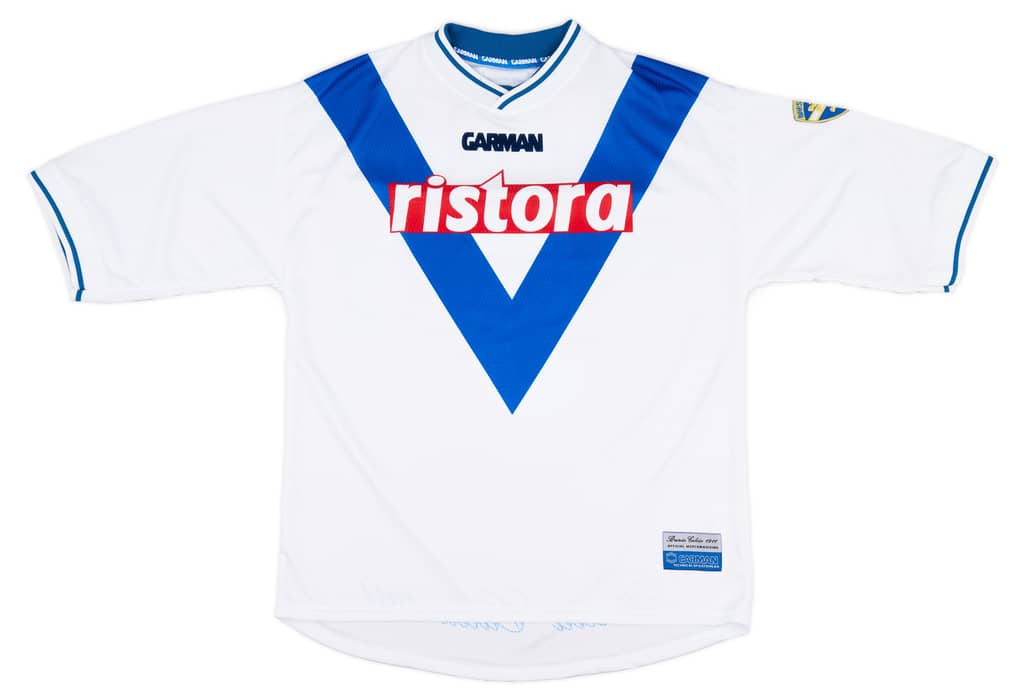 2000-01 Brescia Garman Reissue Away Shirt Pirlo #5