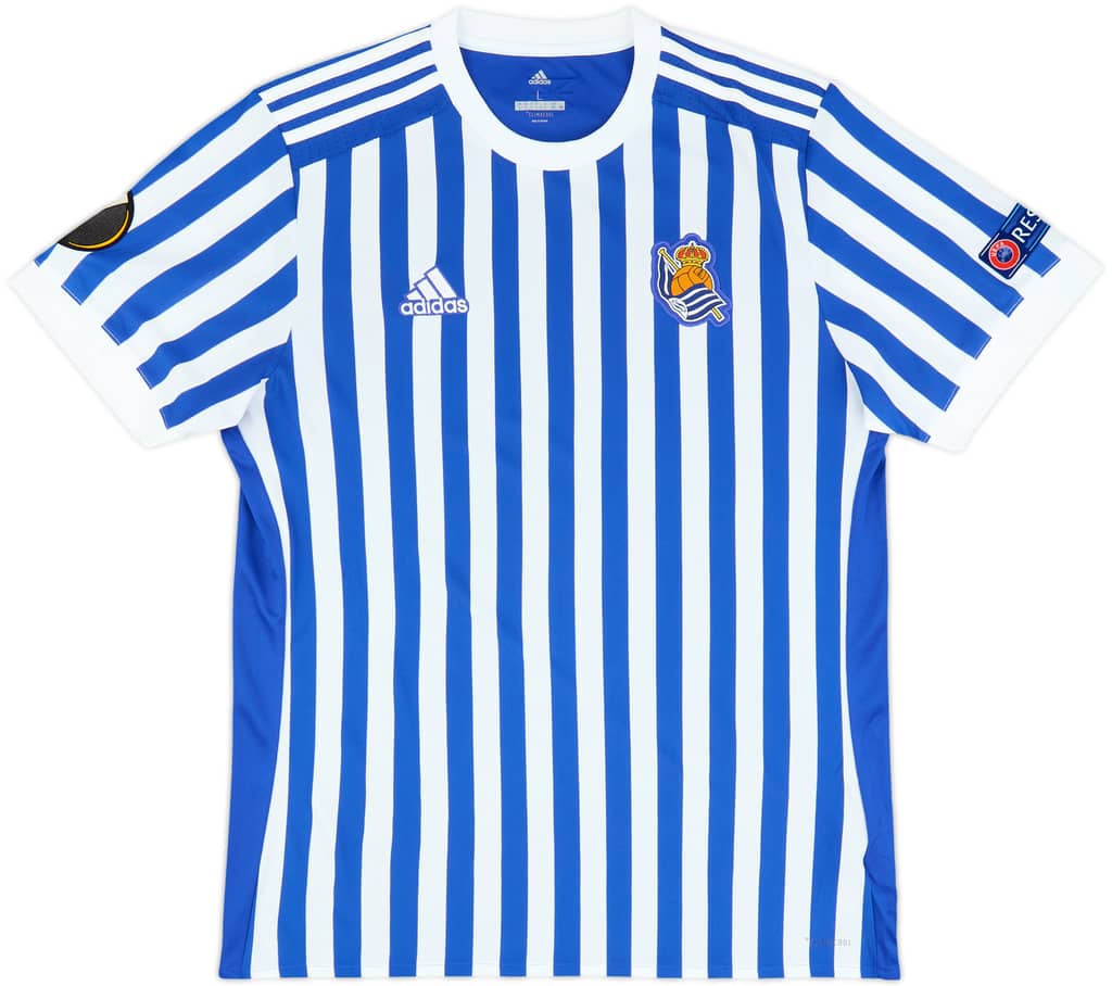 2017-18 Real Sociedad Home Shirt - As New