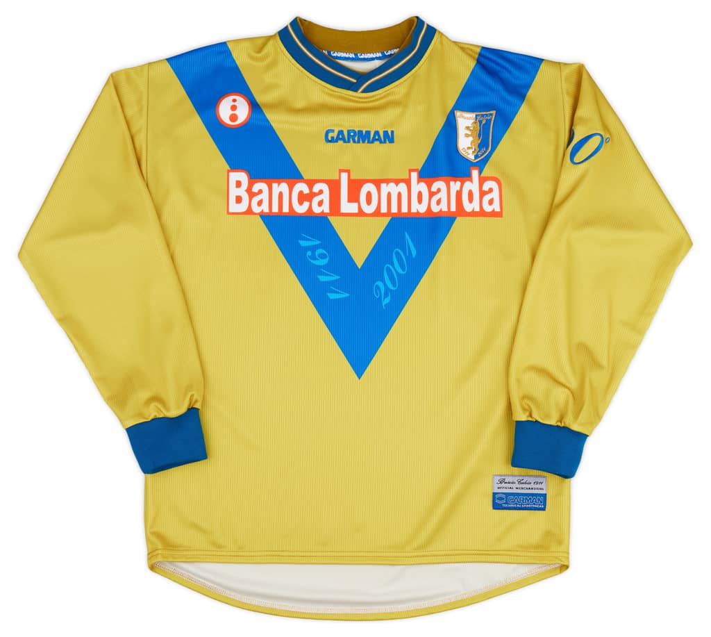 2001-02 Brescia Garman Reissue Third L/S Shirt