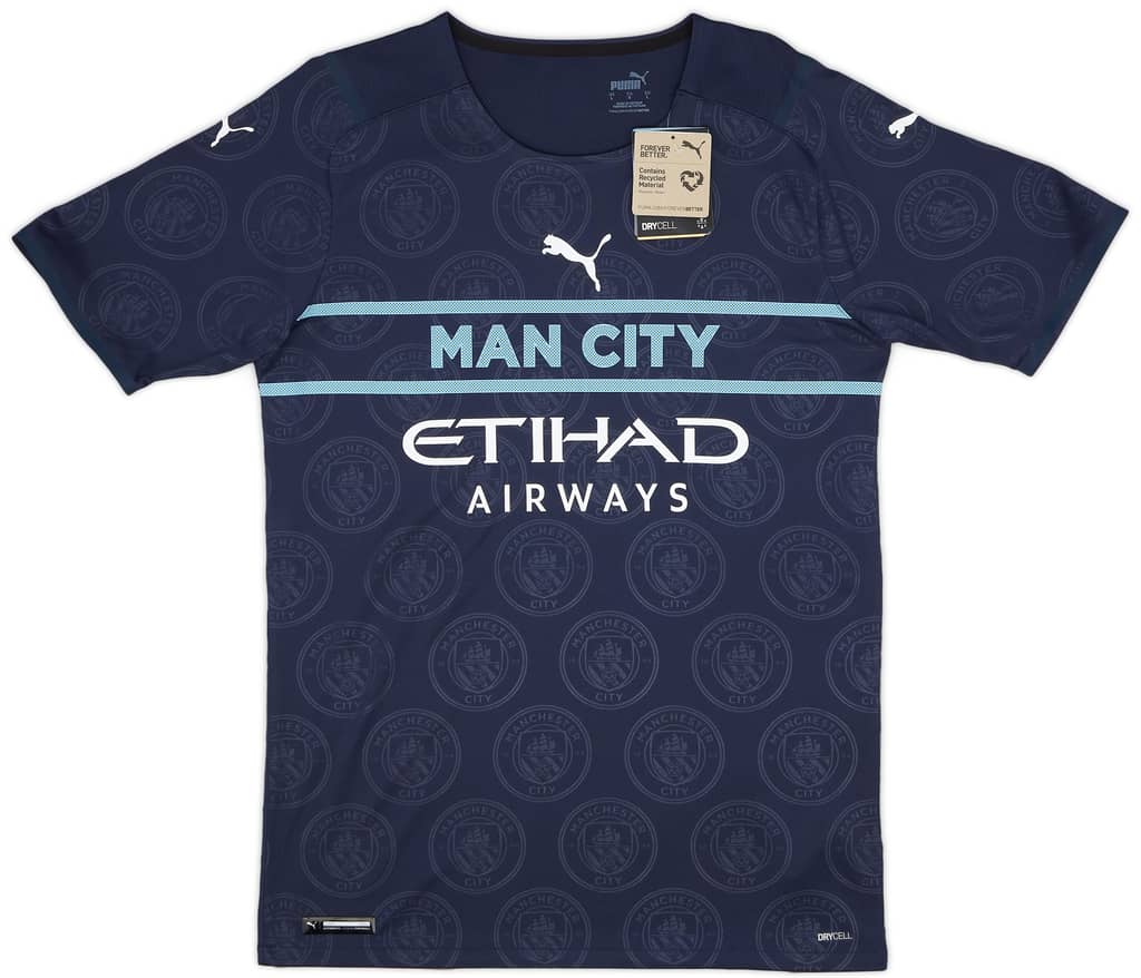 2021-22 Manchester City Player Issue Third Shirt De Bruyne #17