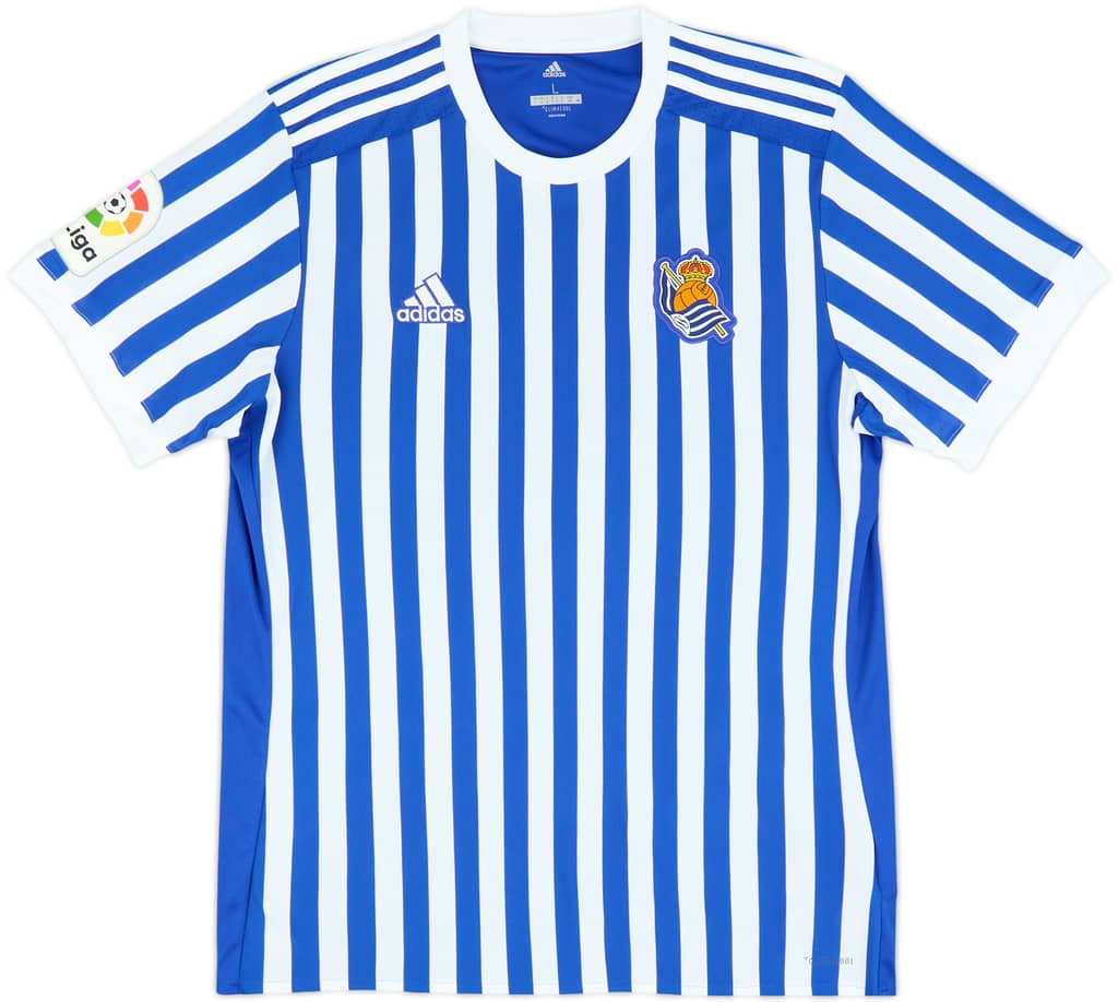 2017-18 Real Sociedad Home Shirt - As New