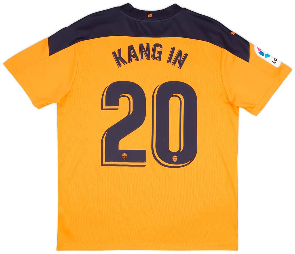 2020-21 Valencia Away Shirt Kang-In #20
