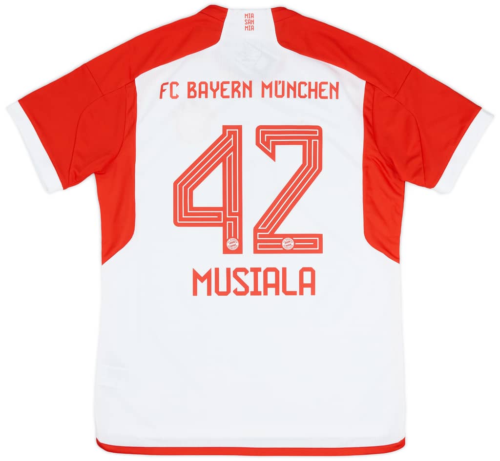 2023-24 Bayern Munich Home Shirt Musiala #42