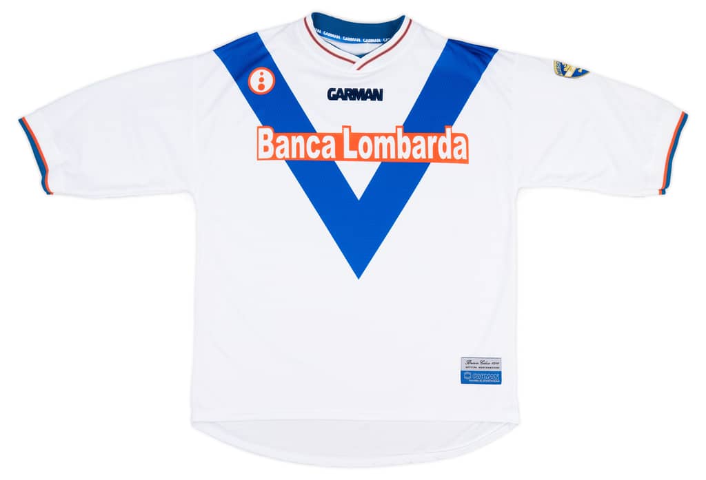 2001-02 Brescia Garman Reissue Away Shirt