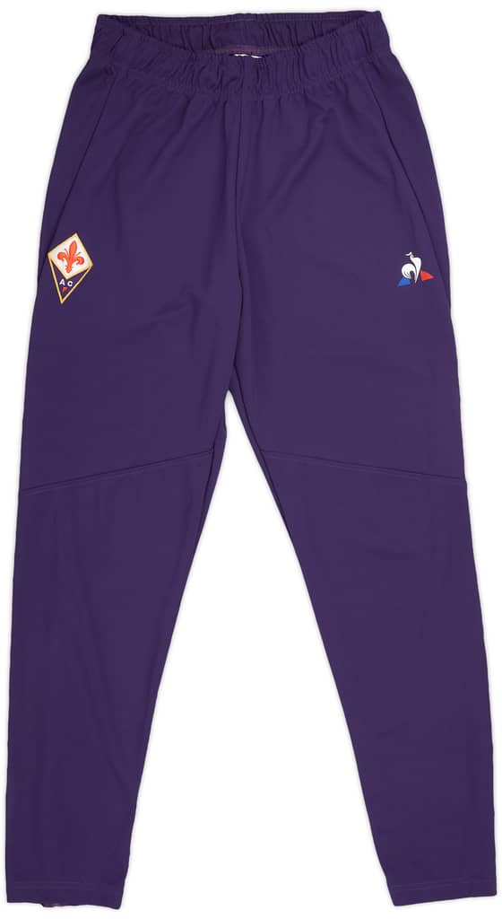 2019-20 Fiorentina Le Coq Sportif Training Pants/Bottoms - As New - (L)