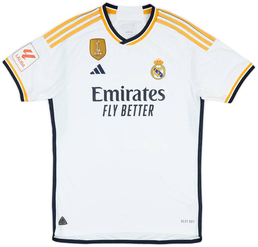 2023-24 Real Madrid Authentic Home CL Shirt Brahim #21 (S)