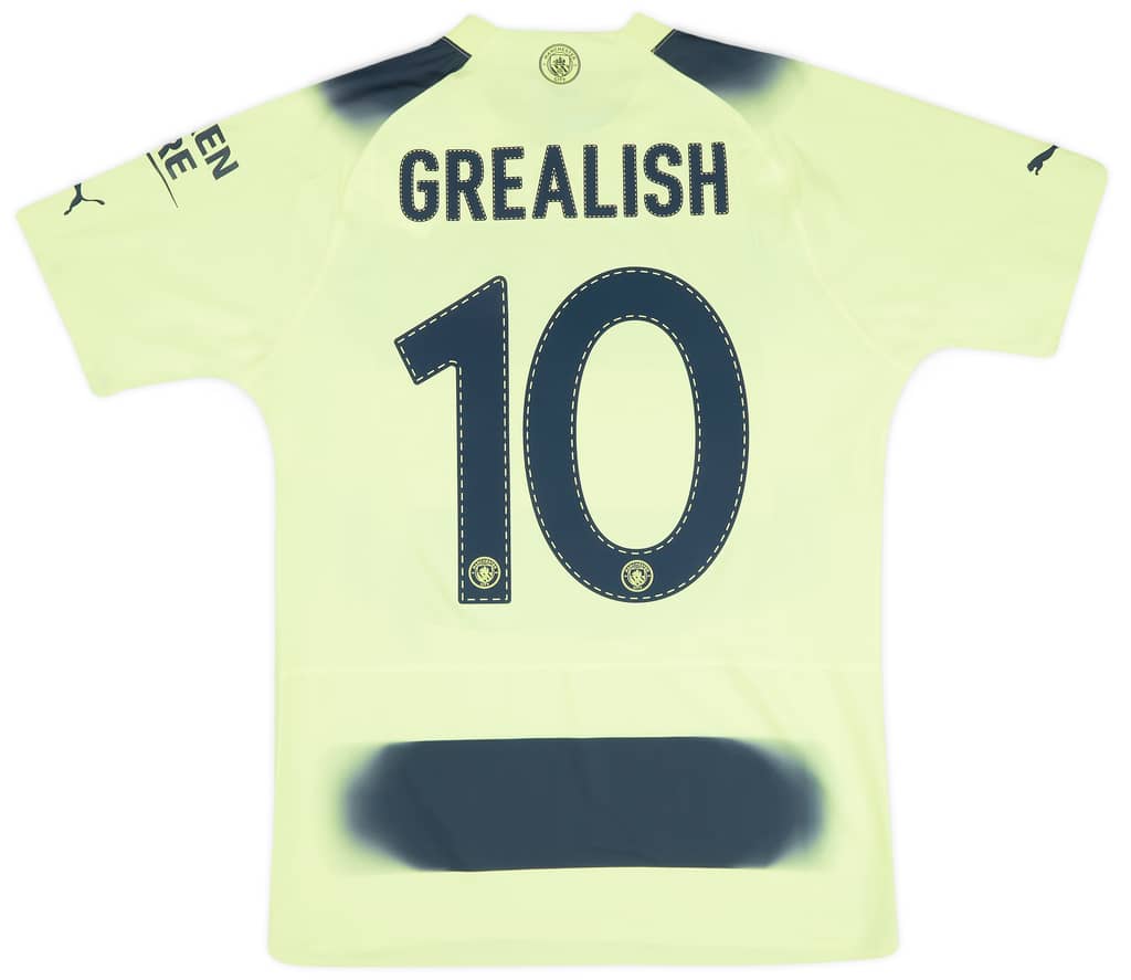 2022-23 Manchester City Player Issue Third European Shirt Grealish #10