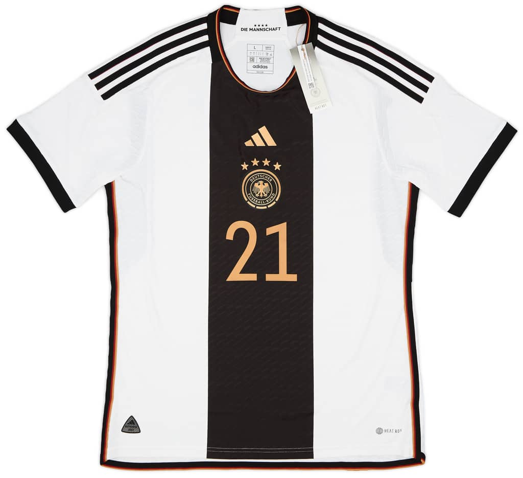 2022-23 Germany Authentic Home Shirt Gundogan #21