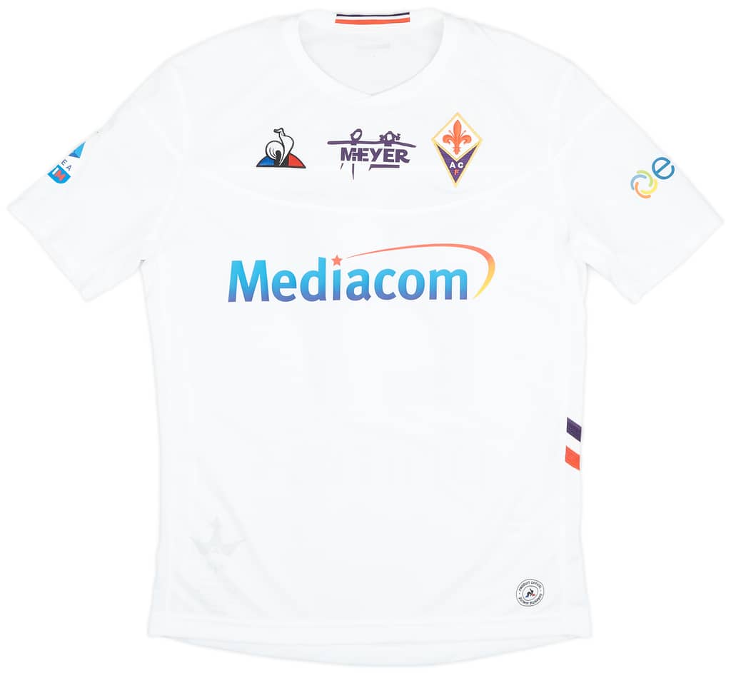 2019-20 Fiorentina Match Issue Away Shirt Zurkowski #27 - As New - (M)