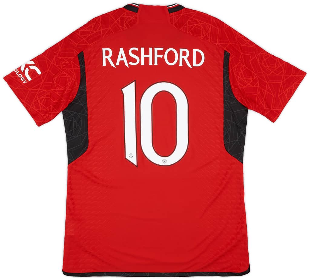 2023-24 Manchester United Authentic Home Shirt Rashford #10