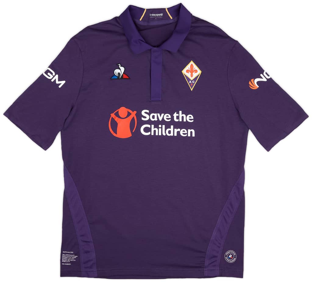 2018-19 Fiorentina Player Issue Home Shirt L.Muriel #29 - As New - (L)
