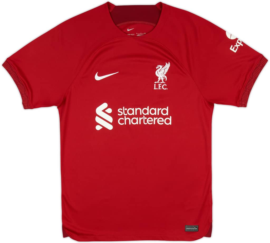2022-23 Liverpool Home Shirt - As New - (S)