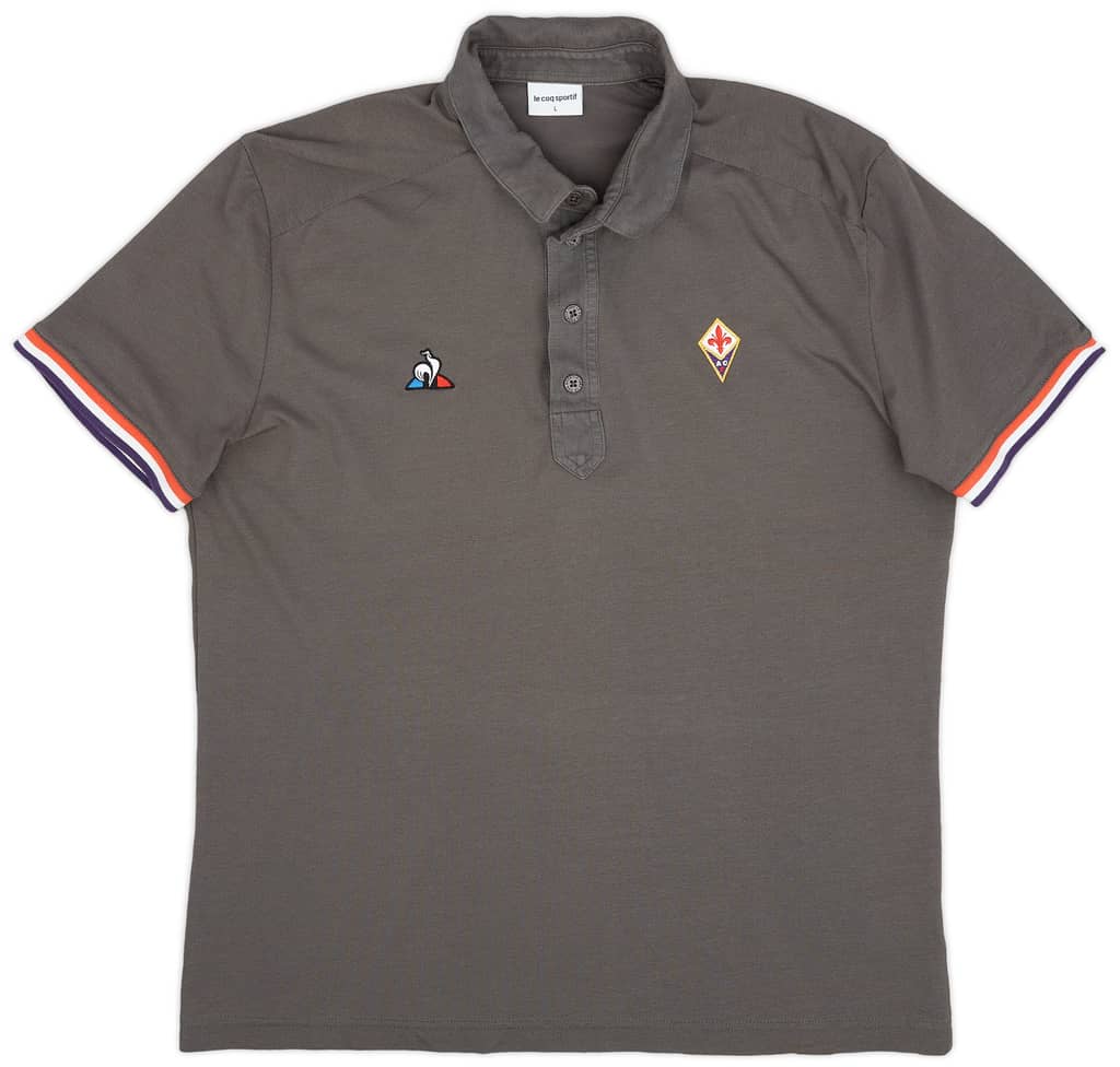 2019-20 Fiorentina Le Coq Sportif Polo T-Shirt - 3/10