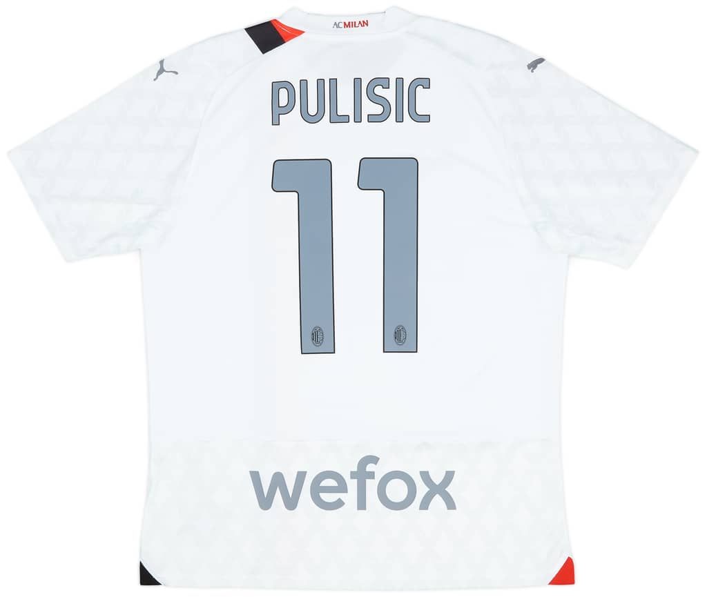 2023-24 AC Milan Away Shirt Pulisic #11
