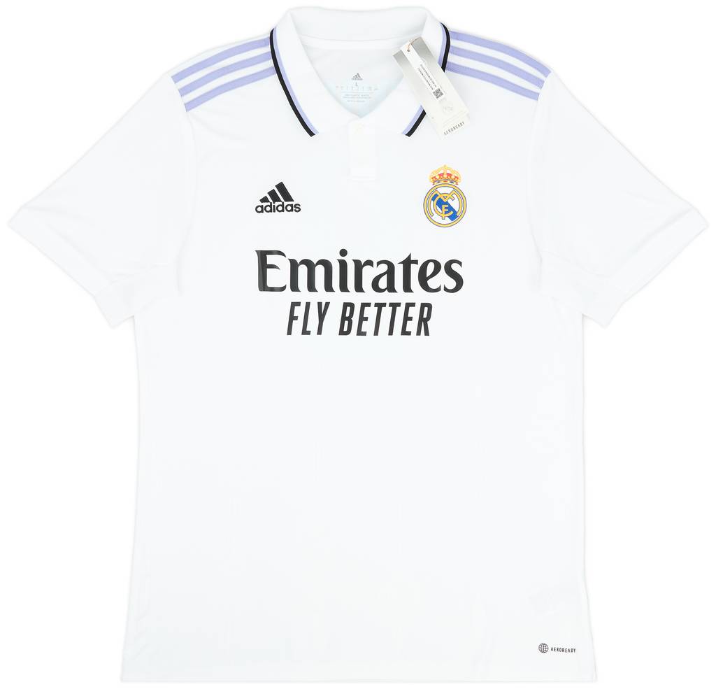 2022-23 Real Madrid Home Shirt Vini Jr. #20