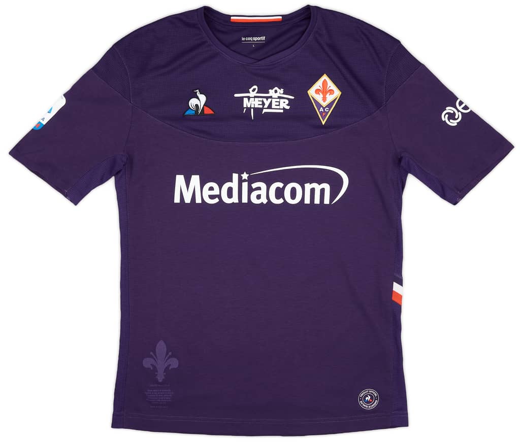2019-20 Fiorentina Match Issue Home Shirt Sottil #11 - As New - (L)