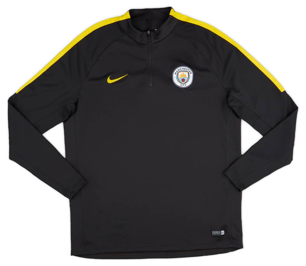 2016-17 Manchester City Nike 1/4 Zip Training Top - As New - (M)