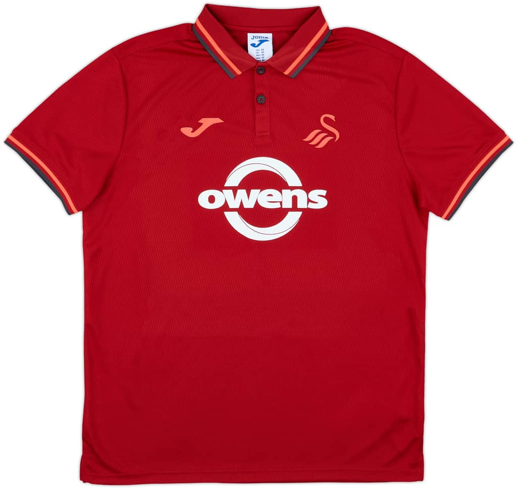 2023-24 Swansea City Joma Polo T-Shirt (M)