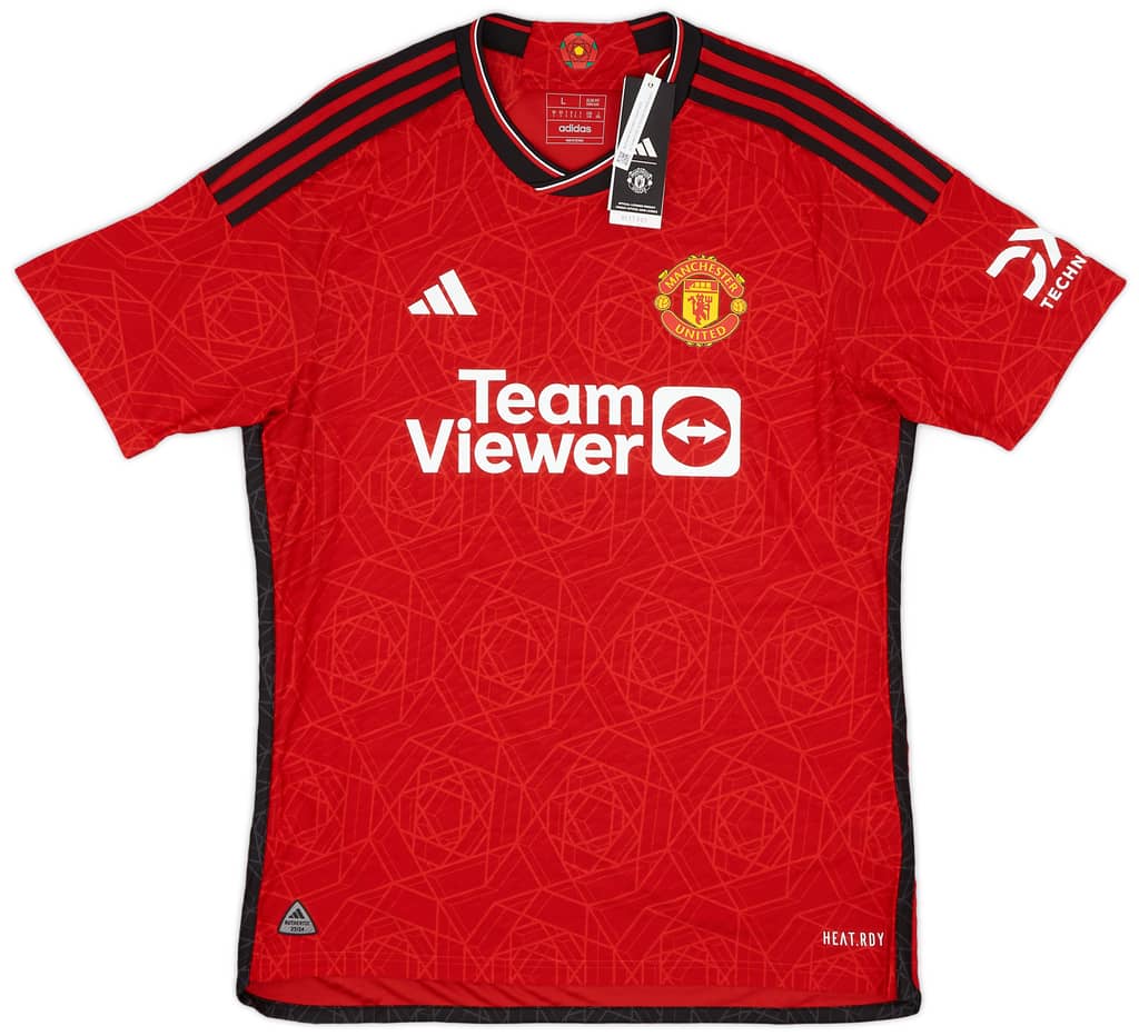 2023-24 Manchester United Authentic Home Shirt Hojlund #11