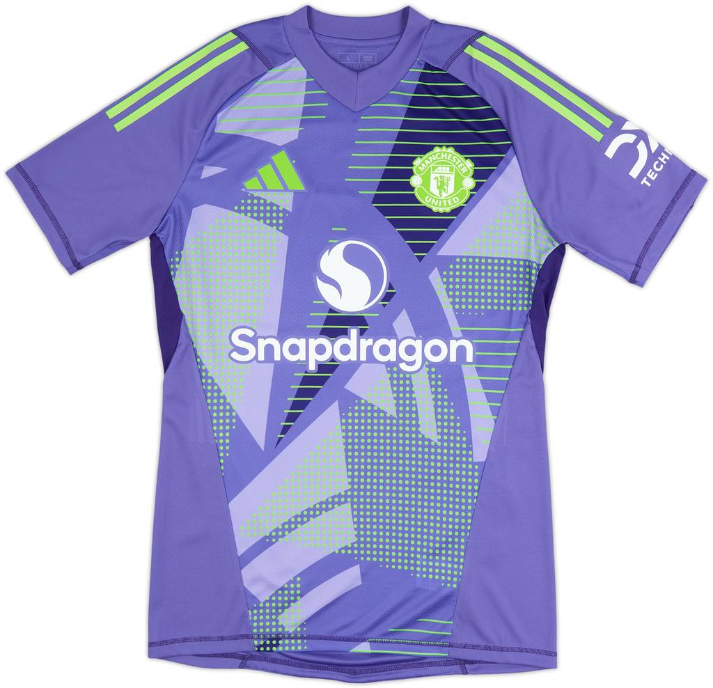 2024-25 Manchester United Authentic PI GK Home Shirt - As New 