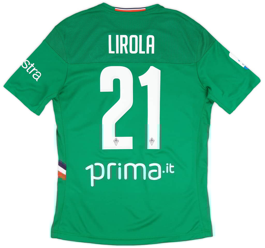 2019-20 Fiorentina Match Issue Third Shirt Lirola #21 - As New - (M)