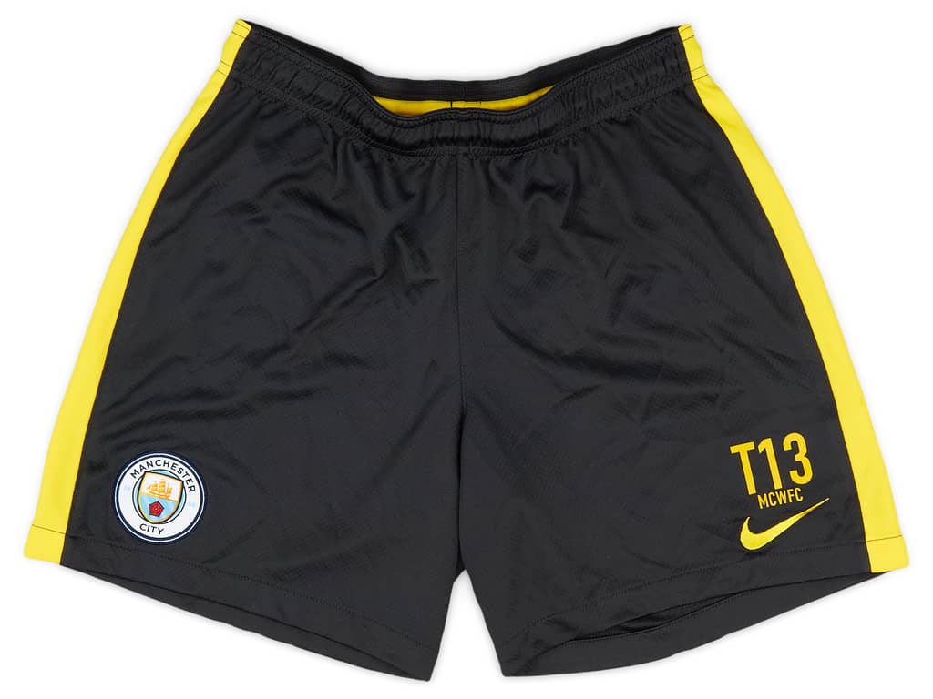 2016-17 Manchester City Women's Player Worn Training Shorts # - 3/10 - (S)