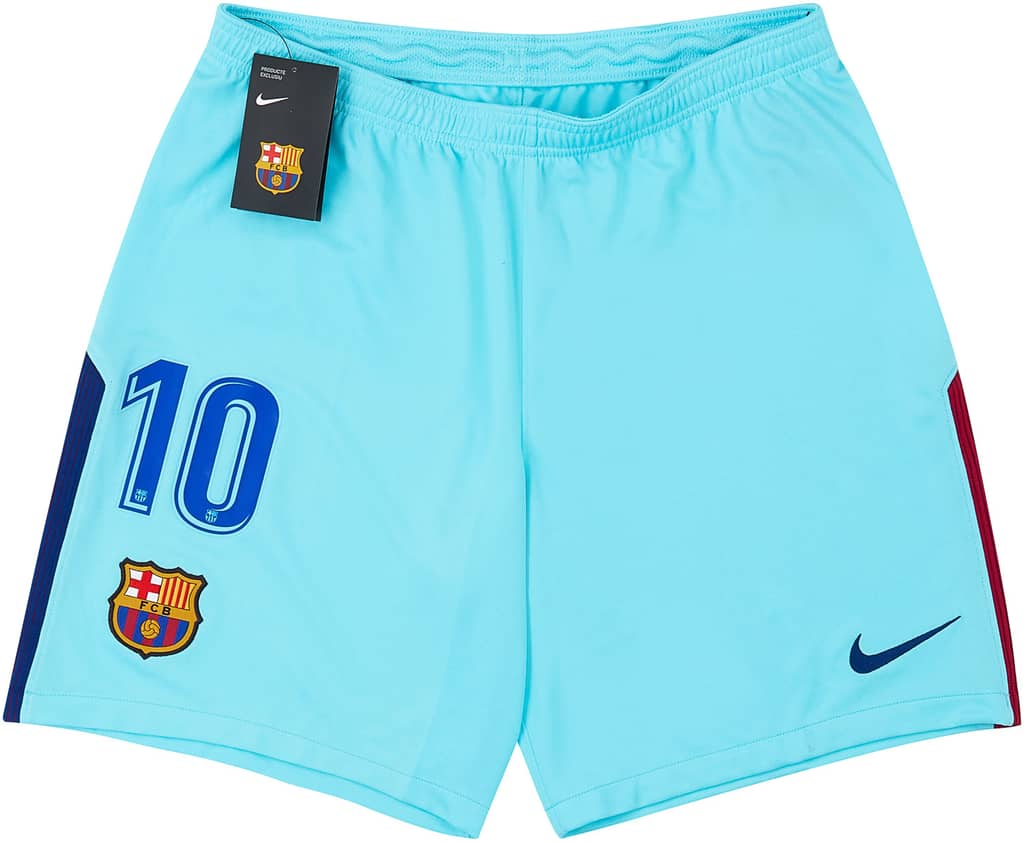 2017-18 Barcelona Away Shorts #10 (Messi)