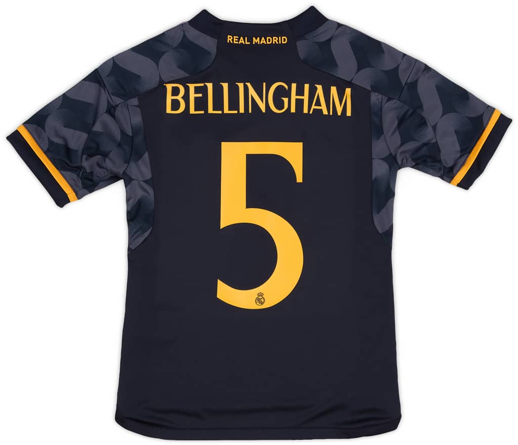 2023-24 Real Madrid Away Shirt Bellingham #5 - (KIDS)