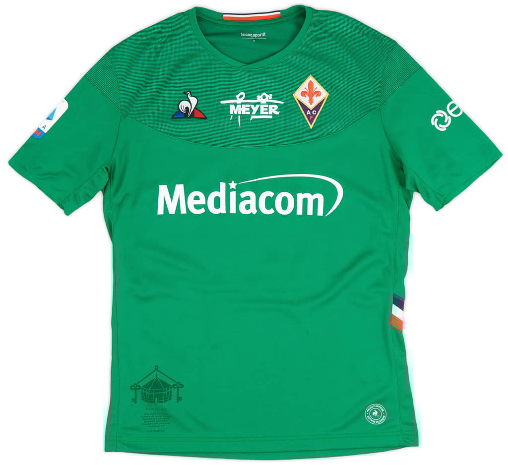 2019-20 Fiorentina Match Issue Third Shirt Zurkowski #27 - As New - (M)