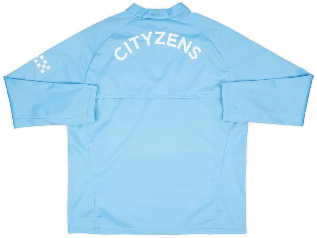 2023-24 Manchester City Player Issue 1/4 Zip Rain Top #9 (Haaland) - 7/10 - (XL)