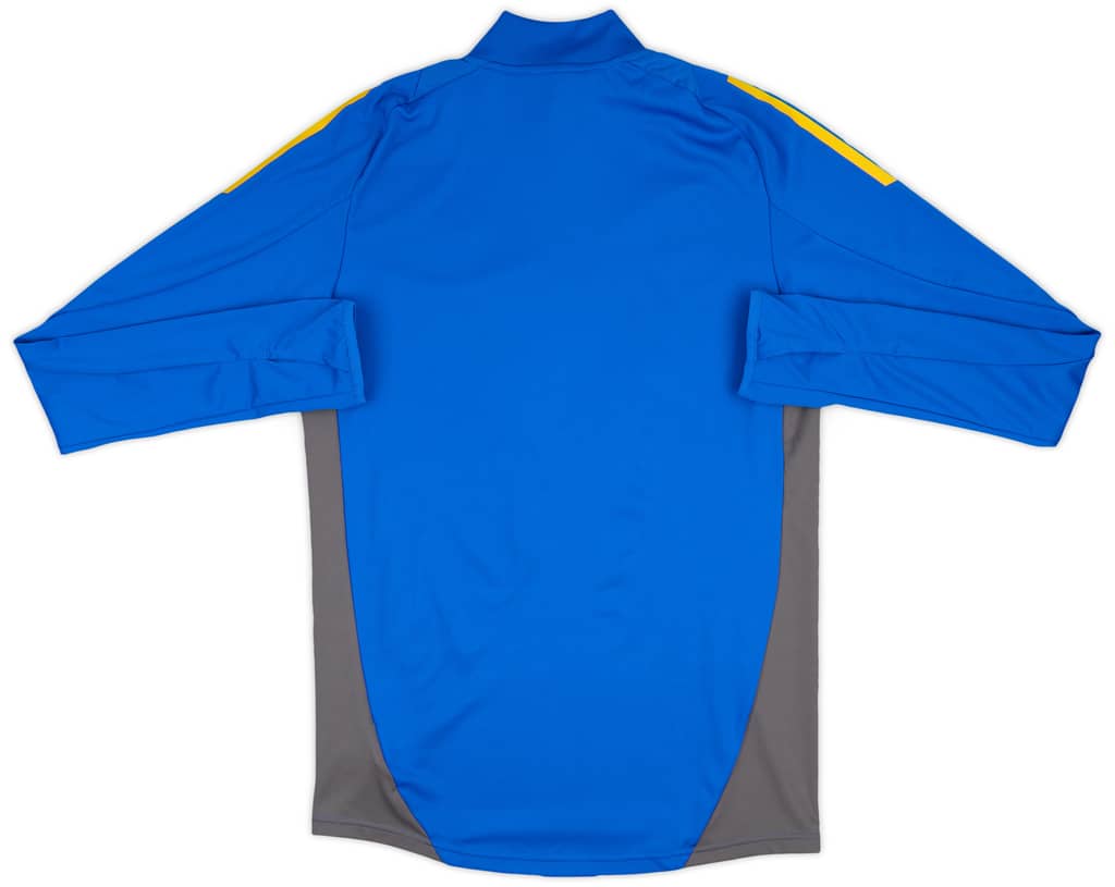 2024-25 Leeds United adidas 1/4 Zip Training Top (S)