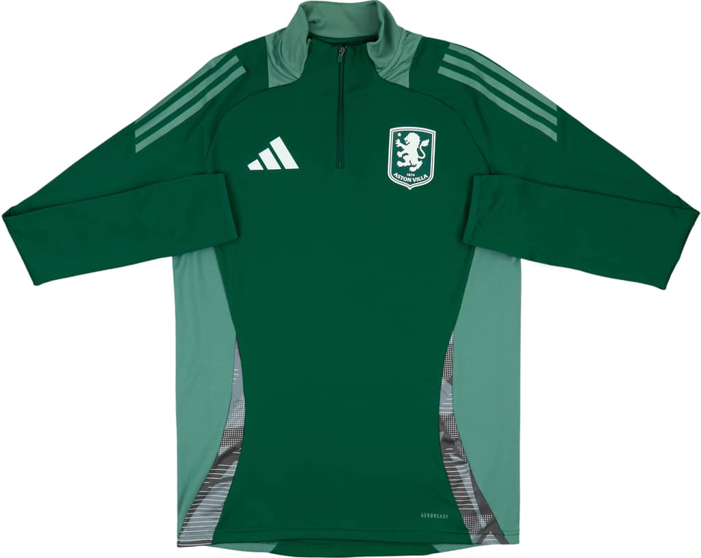 2024-25 Aston Villa adidas 1/4 Zip Training Top