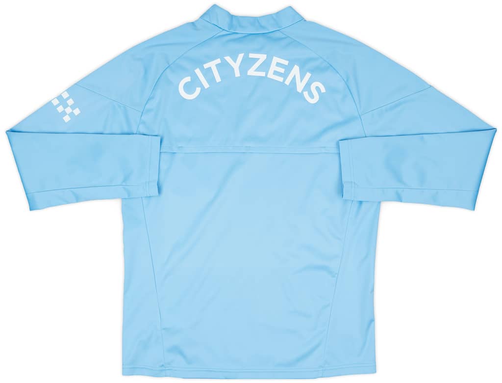 2023-24 Manchester City Player Issue 1/4 Zip Rain Top #47 (Foden) - 7/10 - (M)