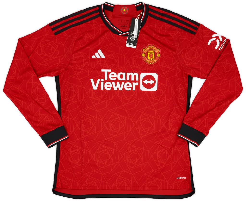 2023-24 Manchester United Home L/S Shirt B.Fernandes #8