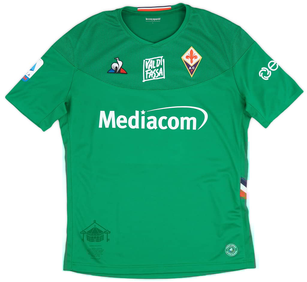 2019-20 Fiorentina Match Issue Third Shirt Ceccherini  #17 - As New - (L)