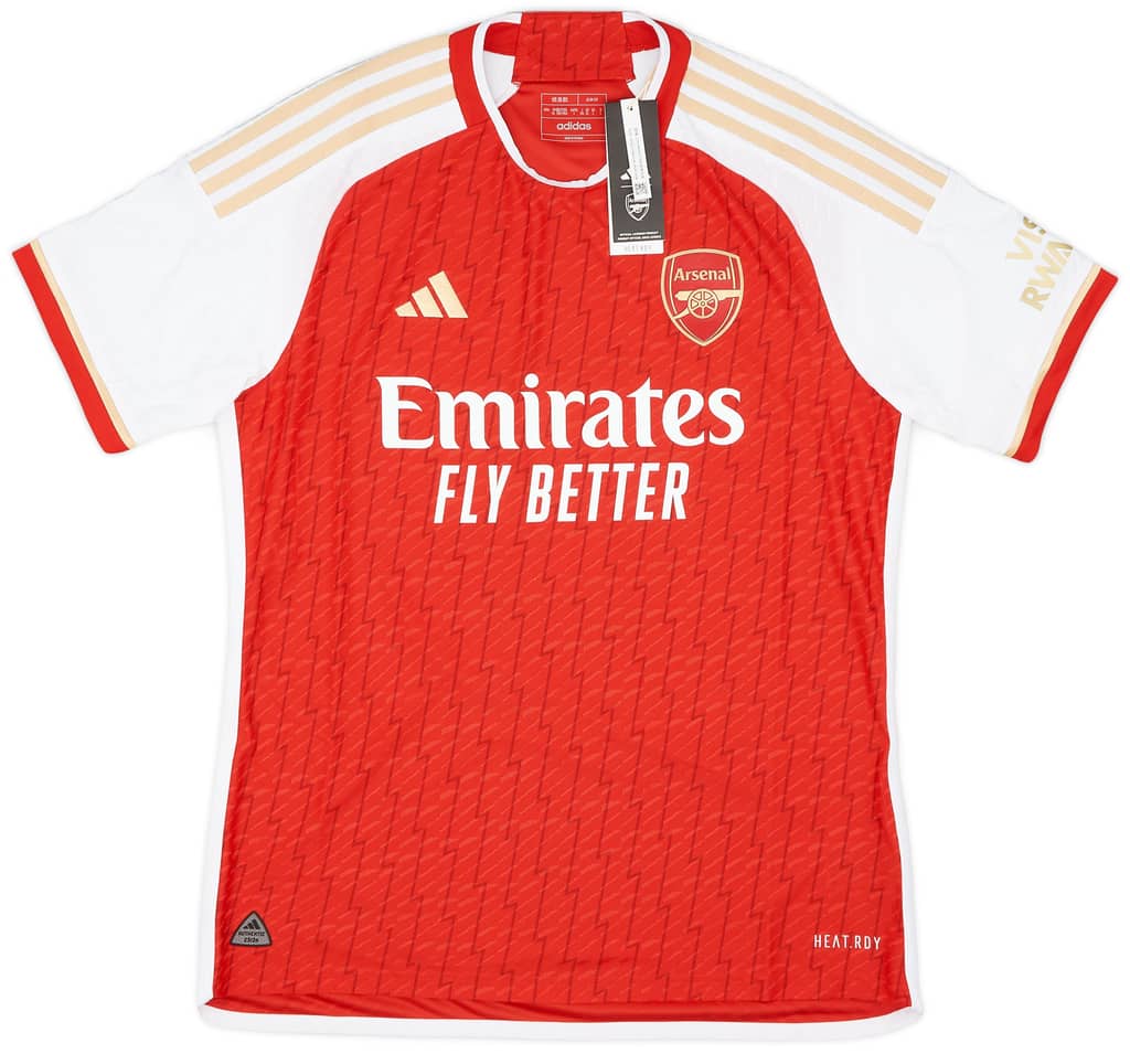 2023-24 Arsenal Authentic Home Shirt Odegaard #8